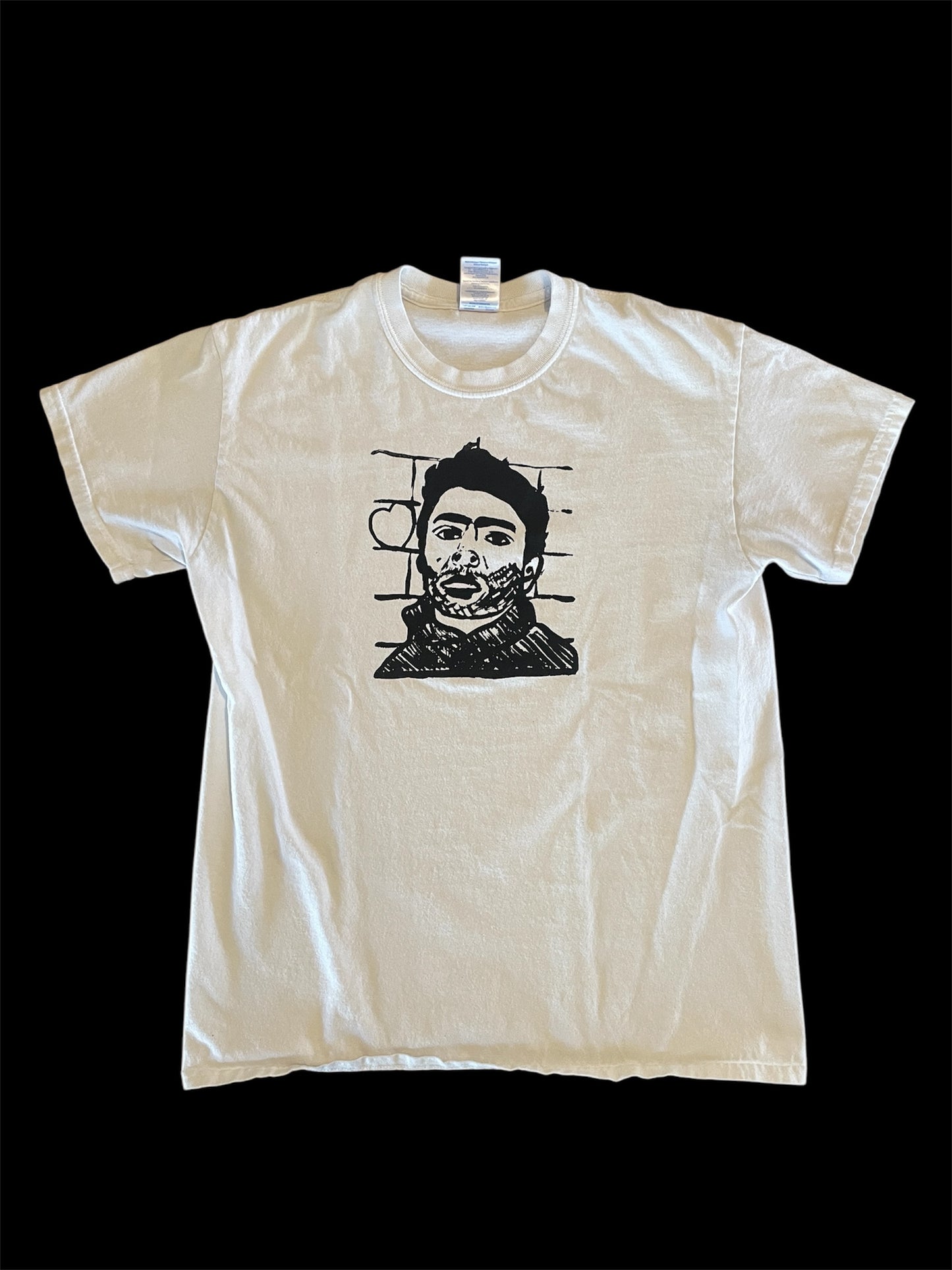 White “Handsome Man” T-Shirt