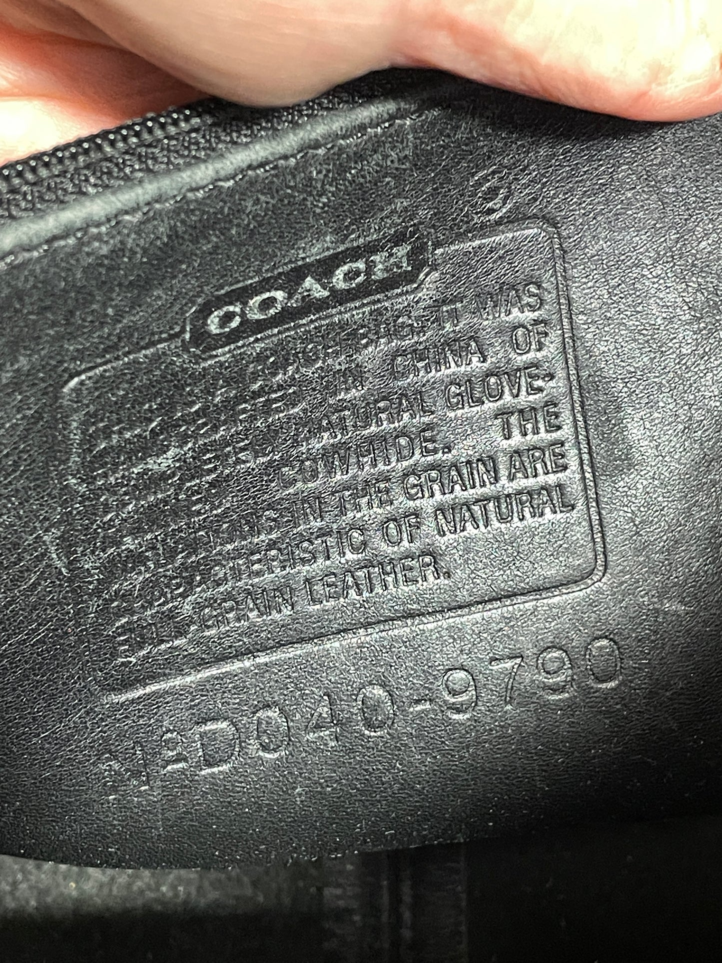 1990s Coach City Bag