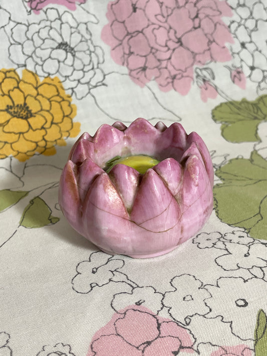 1950s Lotus Flower Frog Made in Japan