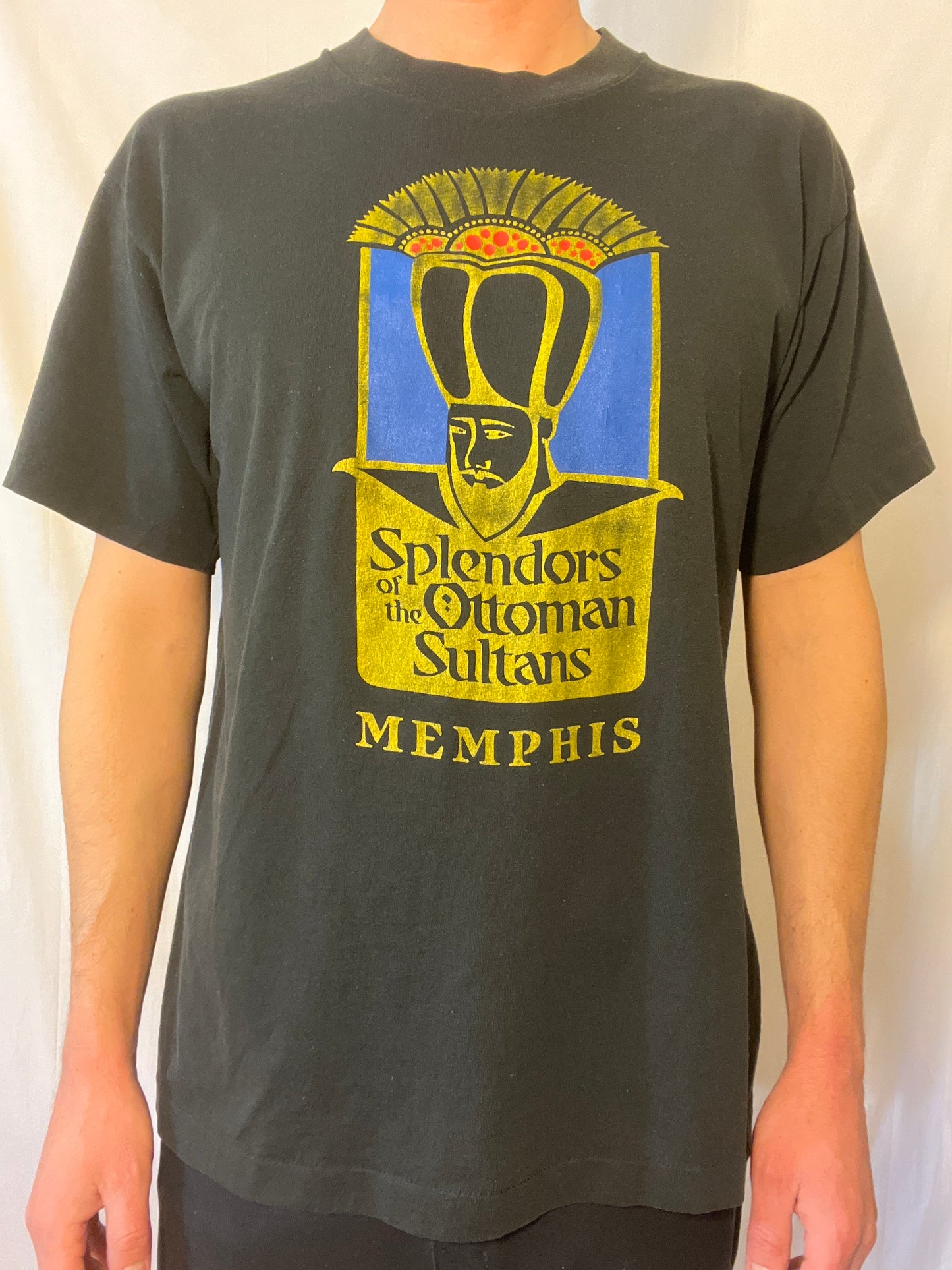 1990s Splendors of the Ottoman Sultans Memphis Museum Exhibit Souvenir T-Shirt