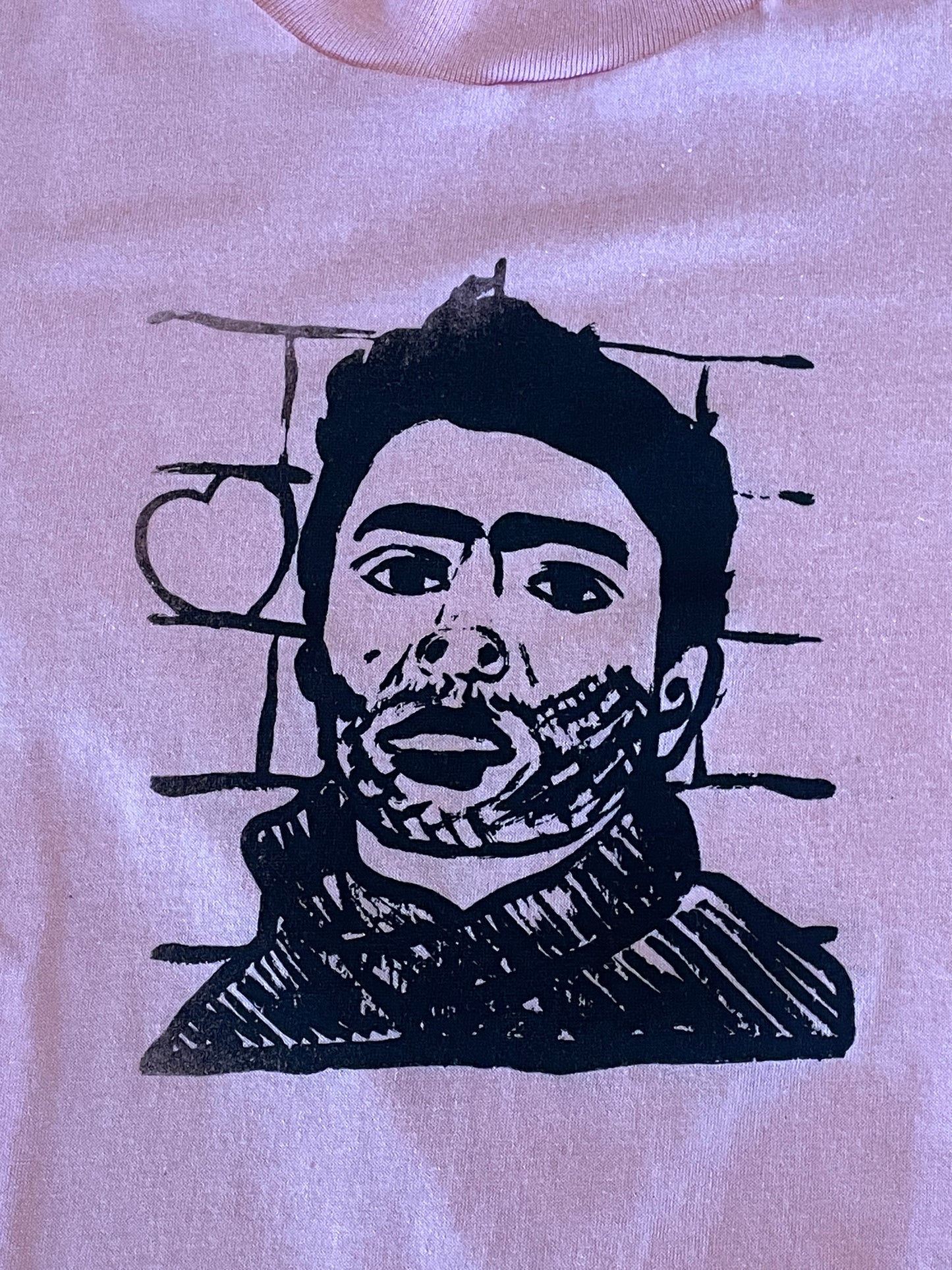 Light Pink “Handsome Man” T-Shirt