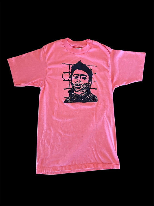 Coral Pink “Handsome Man” T-Shirt