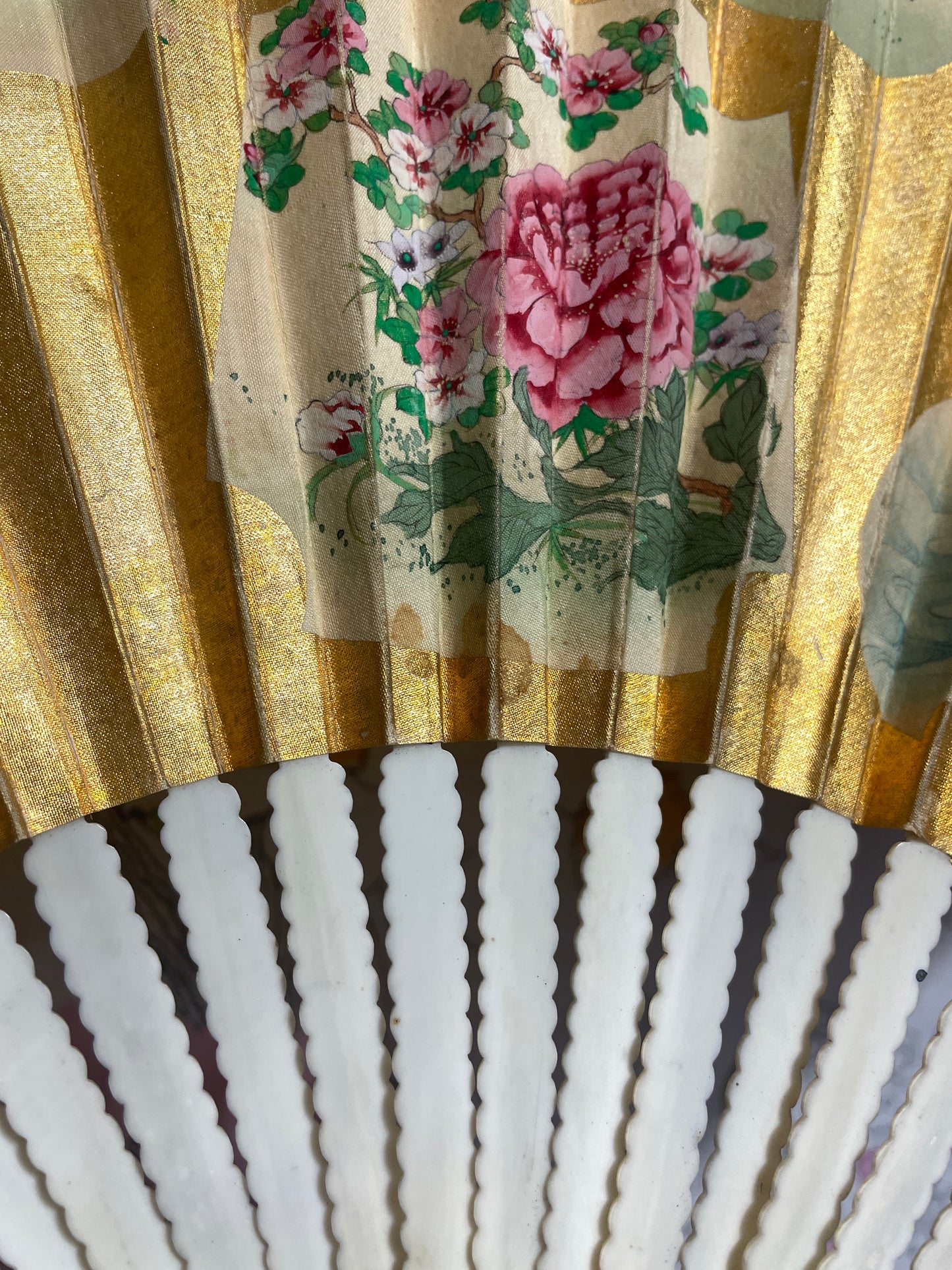 1980s Japanese Folding Fan