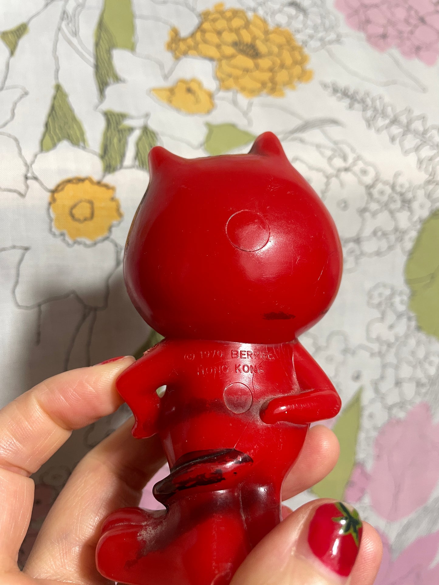 1970s Horny Little Devil Figure Berries Hong Kong