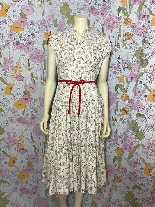 1950s Handmade Prairie Dress