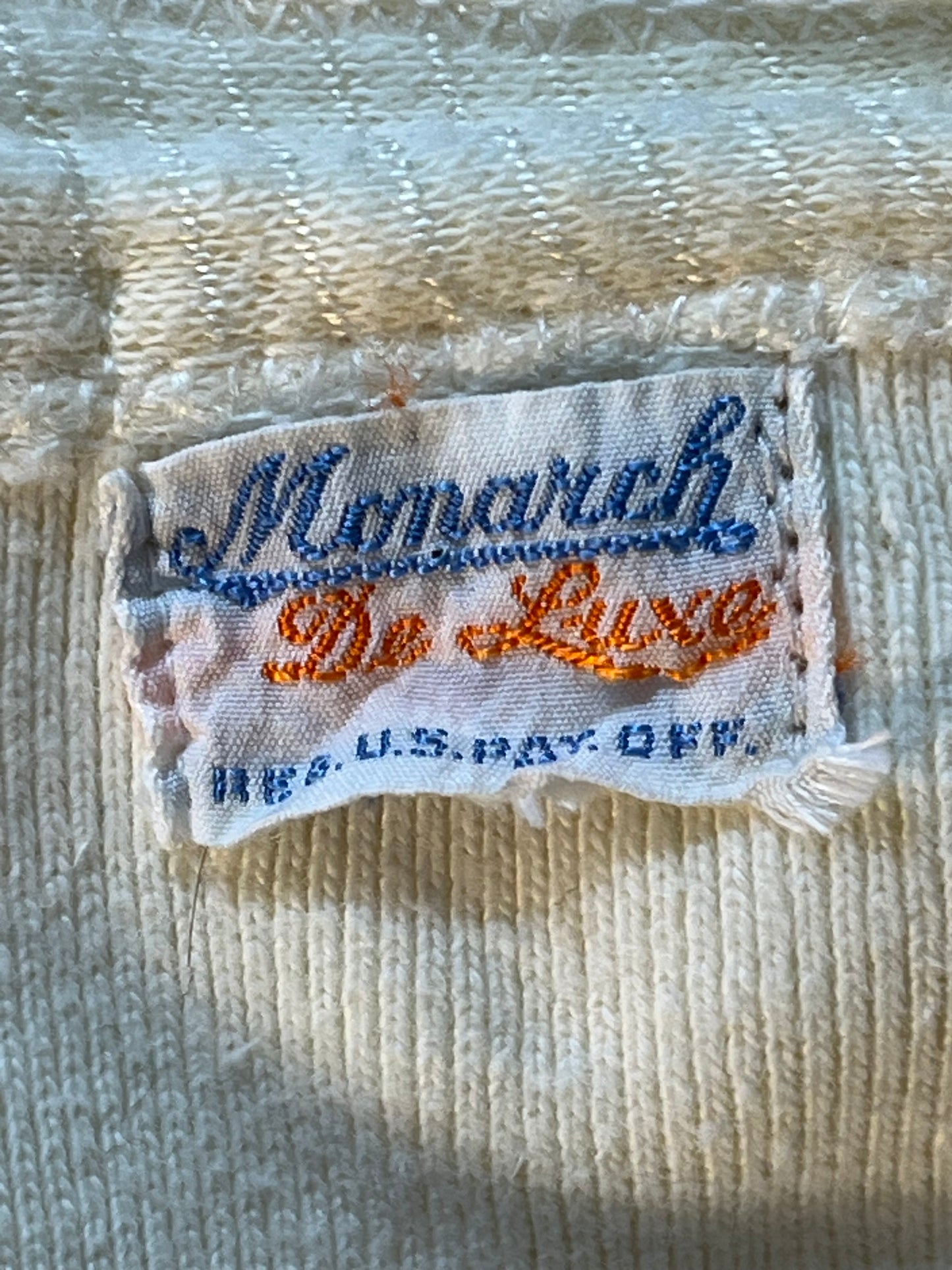 1940s Monarch De Luxe Long John Shirt