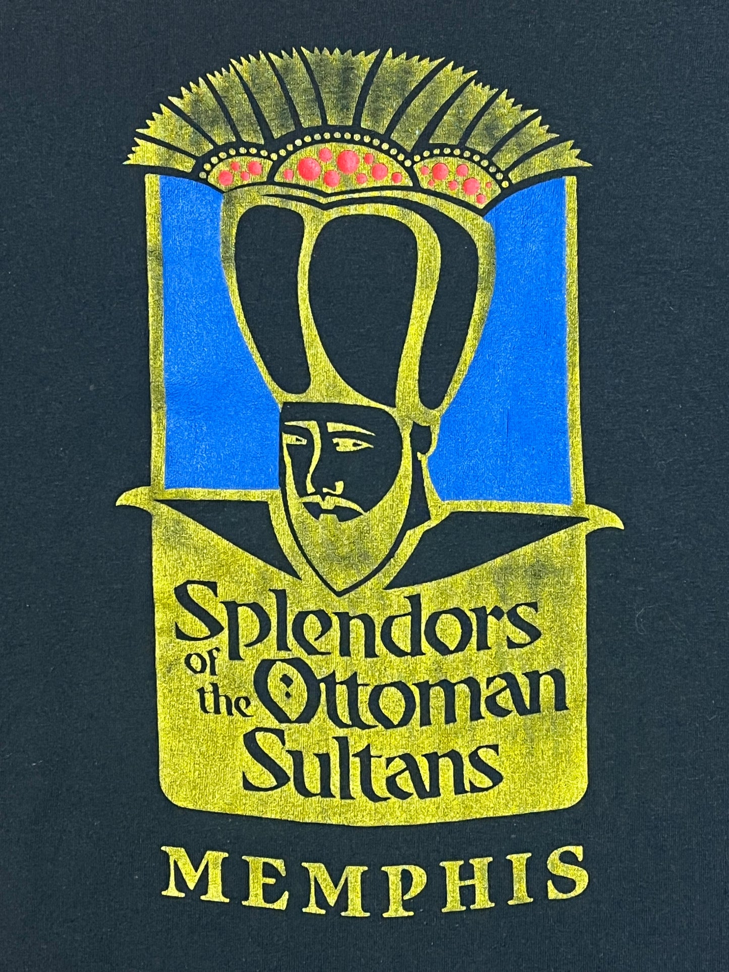 1990s Splendors of the Ottoman Sultans Memphis Museum Exhibit Souvenir T-Shirt