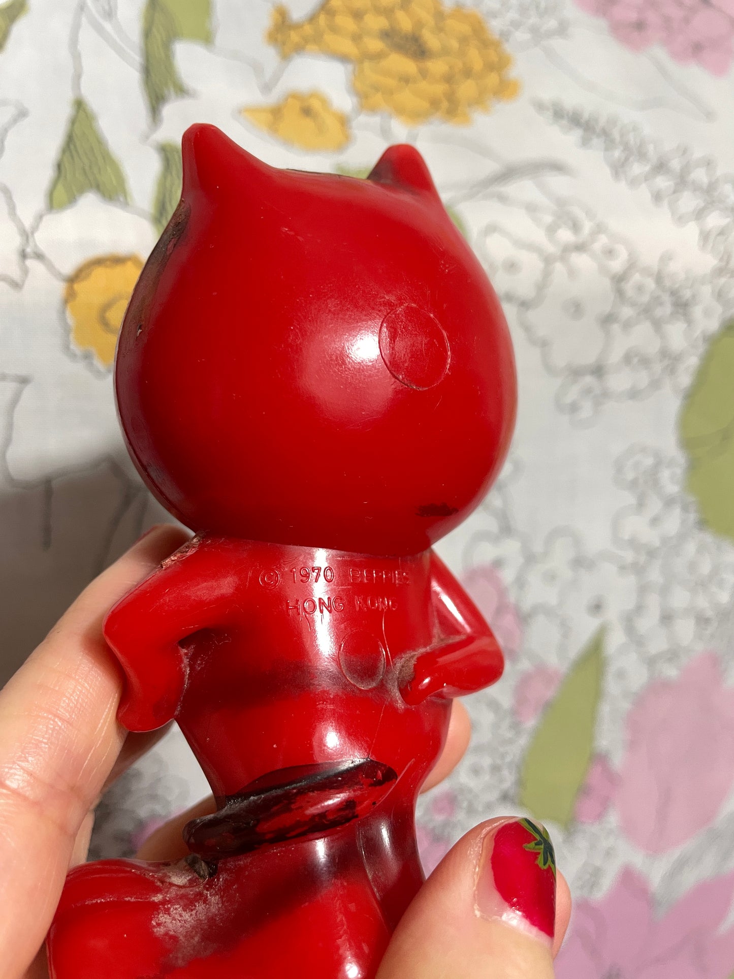 1970s Horny Little Devil Figure Berries Hong Kong