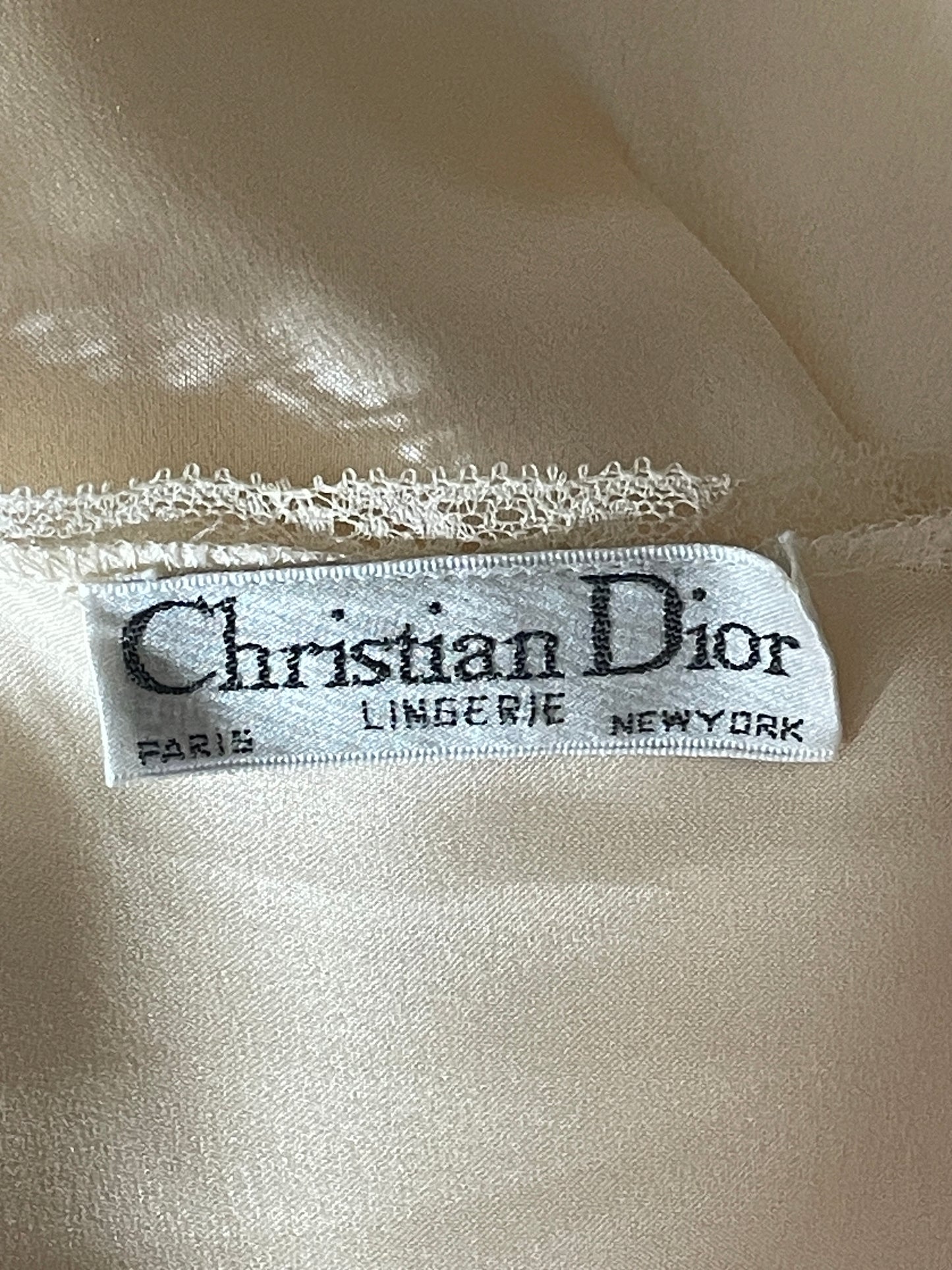 1980s Christian Dior Robe and Nightie Set