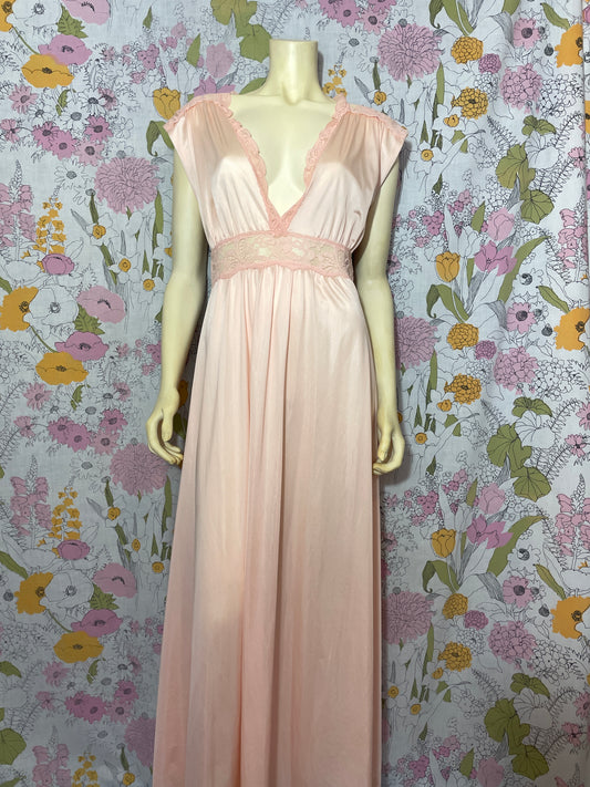 1980s Olga Nightgown