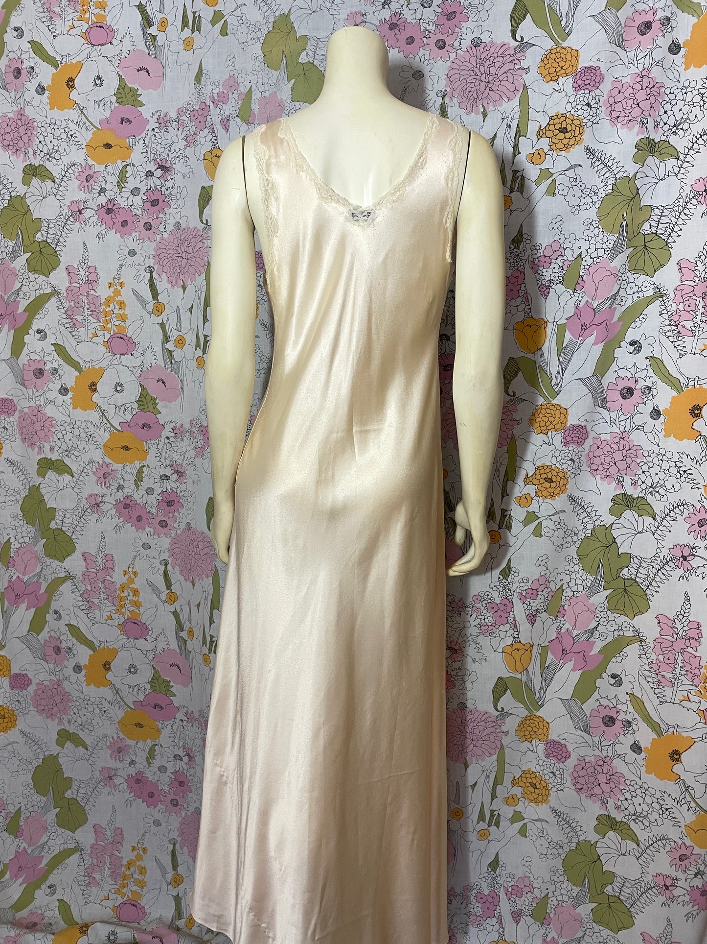 1980s Christian Dior Robe and Nightie Set