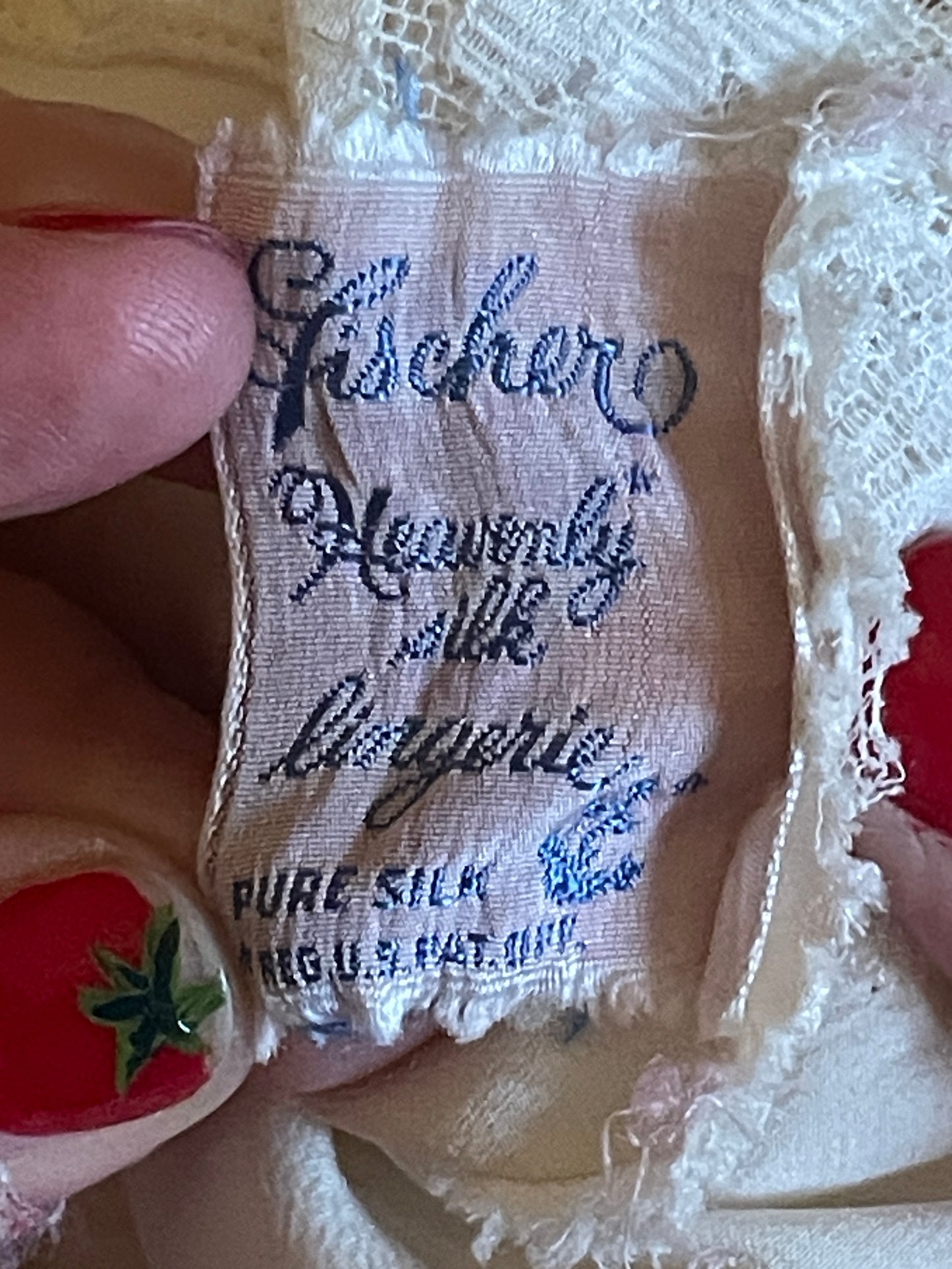 1940s Fischer Silk Slip